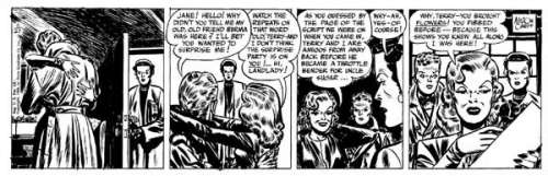 76: Milton Caniff Terry and the Pirates daily 11/27/46 | Russ Cochran