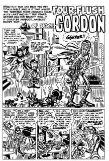 261: Andru & Espo, Four-Flush Gordon, 6 pp, Get Lost #1 | Russ Cochran