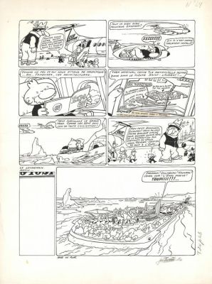 Bob de Moor | Planche originale n°24 - Balthazar | Daniel Maghen