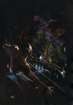 Dell’Otto, Gabriele - SPIDER-MAN VS. THE GREEN GOBLIN Illustration | ComicConnect