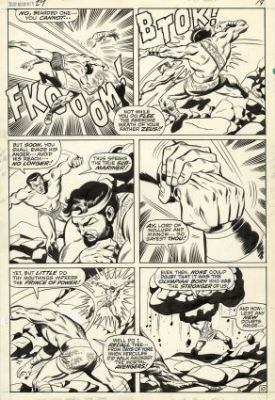 Buscema, Sal - SUB-MARINER (1968-74) #29 Interior Page | ComicConnect