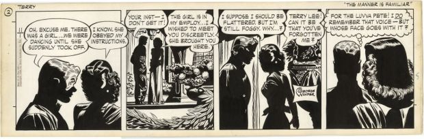 Wunder, George - TERRY AND THE PIRATES DAILY Strip Art | ComicConnect