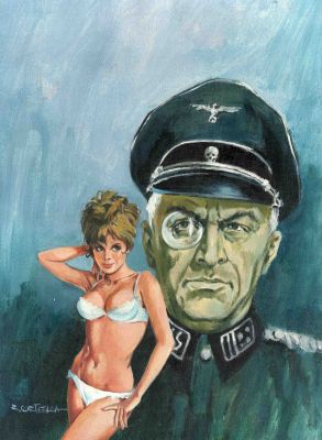 Rafael Cortiella | Original cover – Memorias de un SS – Cortiella | Origin Of Comics