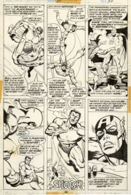 Brown, Bob - AVENGERS, THE (1963-96; 2004) #117 Interior Page | ComicConnect (Buy It Now)