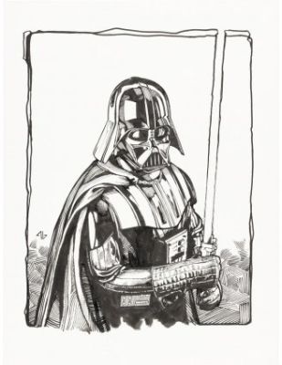 Granov, Adi - DARTH VADER Illustration | ComicConnect (Buy It Now)