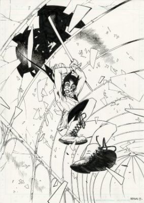 Bengal - BATGIRL (2011-16) #44 Splash Page