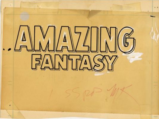 Kuramoto, Morrie - AMAZING FANTASY #15 Logo Design