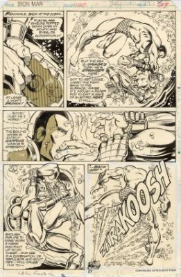 Romita Jr., John - IRON MAN (1968-96) #120 Interior Page | Metropolis Comics