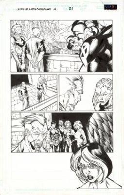 Sharpe, Kevin - X-TREME X-MEN: SAVAGE LAND (2001-02) #4 Interior Page