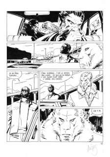 Planche originale 169 de LE TEMPS DES SAUVAGES par Sébastien GOETHALS