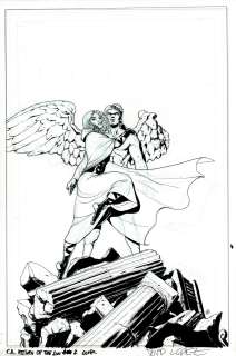 David Lopez - Fallen Angel: Return of the Son #2 Cover (Fallen Angel: Liandra Lee, & a Male Angel!) 2010