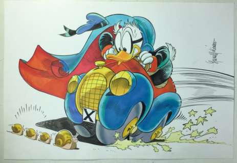 Molinari, Lara | Illustration "PK: Frenata!!!" | Catawiki