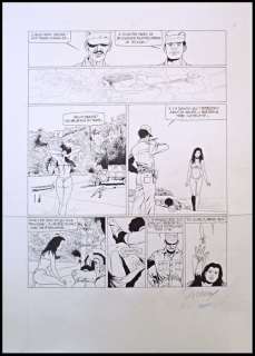 Renaud | Original plate (p.9)  - Jessica Blandy volume 14  - Cuba ! | Catawiki