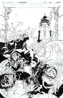 A.L. Kaplan | Bytchcraft #5 Cover Original Art | A.L. Kaplan