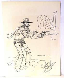 Swolfs - Dessin Dessin original de Durango sur papier au feutre et crayon signé et [...] | Arthema Auction