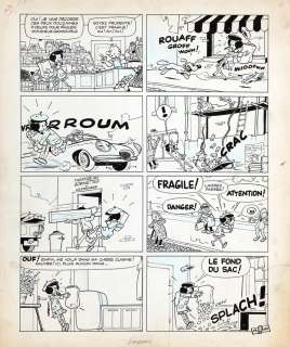 Greg | Fleurette, planche à l’encre de Chine et à… | Millon