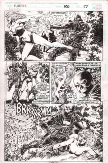 Rod Whigham, Rudy Nebres - Puinisher #100 P.22 - Punisher & Babe Make Escape - 1995