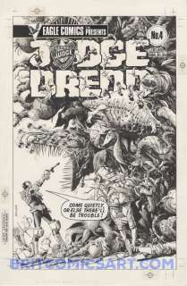 Brian Bolland - Judge dredd eagle 4 cover by brian bolland issue 4 page 1