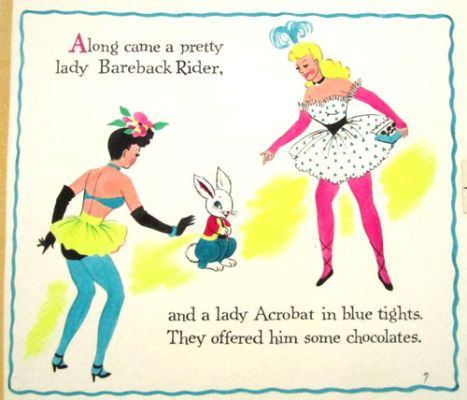 PETER RABBIT CIRCUS DOLLIE TINGLE ORIGINAL drawing art BOOK PAINTING acrobat | eBay US (Buy It Now)