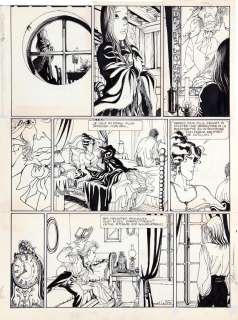 Yslaire | Sambre, planche n°18 à l’encre de Chine, au… | Millon