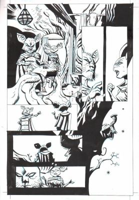 Victor Santos | The Mice Templar vol3 #1 pg 18 | Victor Santos