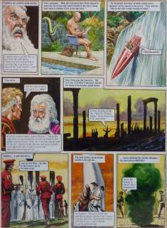 Lawrence, Don | Originele pagina  - Trigië  - The Sun Worshippers  - (1973) | Catawiki