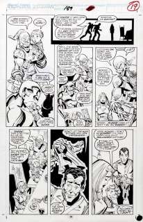 Sal Buscema - Spectacular Spider-Man #189 P 19 (Historic 30Th Anniversary Green Goblin Issue! the Goblin Kidnaps Liz Allen, Little Normie, & Molten Man!) 1992