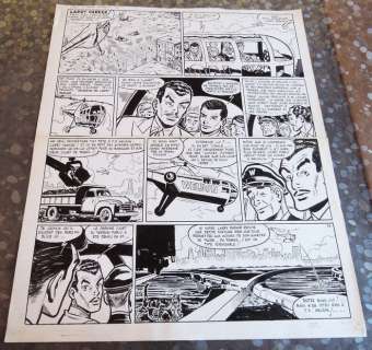 Reding, Raymond | Planche originale Ã  l’encre de Chine  - Jari  - La dernière chance de Larry Parker  - (1978) | Catawiki