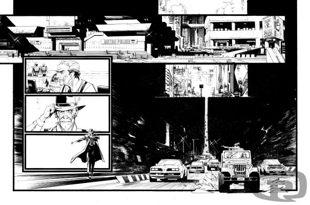 Sean Murphy | The Last Driver, Volume 2, Page 21 - Original Artwork by Sean Murphy | Pulp’s Art