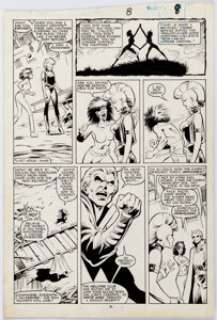 Alan Davis and Paul Neary The Uncanny X-Men #213 Story Page 6 Original Art (Marvel, 1987). From the finale of - | Heritage