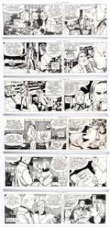 Bill Ziegler and Jim Armstrong Mary Worth Daily Comic Strip Original Art Group of 334 (News America Syndicate, - | Heritage