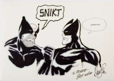 Dave Sim - Wolverine Meets Wolveroach Specialty Illustration  Original Art (undated).... | Heritage