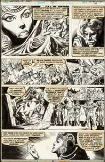 Dave Cockrum and Rudy Nebres John Carter, Warlord of  Mars #11 Story Page 6 Original Art (Mar... | Heritage