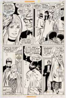 John Buscema and Joe Sinnott Our Love Story #16 Story Page 4 Original Art (Marvel, 1972). | Heritage