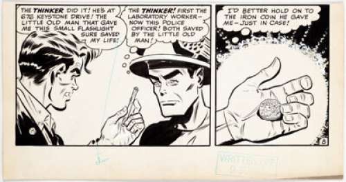 Carmine Infantino and Bernard Sachs The Flash #214 Partial Page Original Art (DC, 1972).... | Heritage