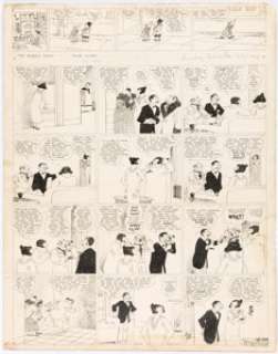 Harry Tuthill The Bungle Family Sunday Comic Strip Original Art dated 11-20-32 (H. J. Tuthill, 1932)....