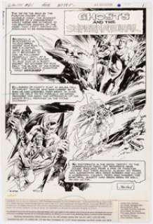 E.R. Cruz Ghosts #61 Splash Page Original Art (DC, 1978).... | Heritage