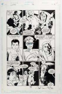 Stuart Immonen and Ron Boyd Legion of Super-Heroes V4#42 Story Page 3 Original Art (DC, 1993)....