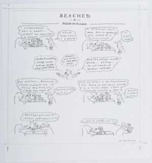 R.O. Blechman "Beached or Melville the Scrivener" Original Art Comic Strip (undated).... | Heritage