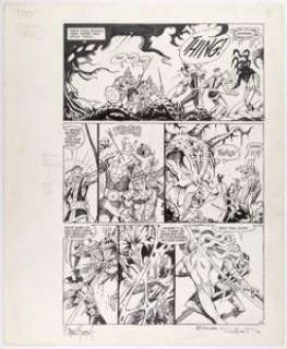 P. Craig Russel and Michael T. Gilbert Elric #5 Story Page 17 Original Art (Pacific, 1984).... | Heritage