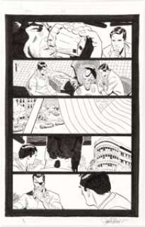 Goran Parlov Fury #1 Page 6 Original Art (Marvel, 2012)....