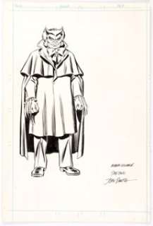 John Romita Sr. and Joe Rubinstein Official Handbook of the Marvel Universe #8 "The Owl" Page 17 Spot Illustration... | Heritage