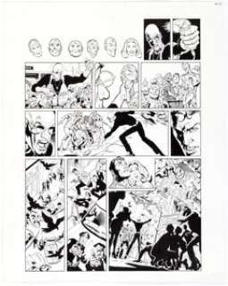 Jose Luis Garcia-Lopez and Kevin Nowlan Wednesday Comics #5 Metal Men Page Original Art (DC, 2009).... | Heritage