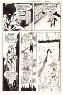 Curt Swan and Murphy Anderson Superman #236 Story Page 2 Batman Original Art (DC, 1971).... | Heritage