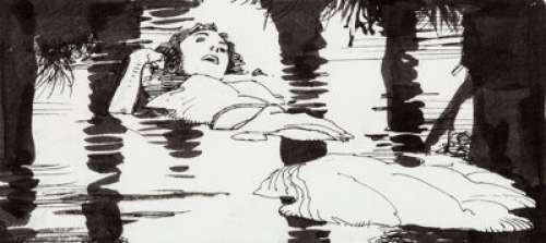 Barry Windsor-Smith Ophelia Illustration Original Art (1980).... | Heritage