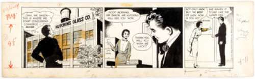 Ken Bald Judd Saxon Daily Comic Strip Original Art Undated (King Features Syndicate, 1957).... | Heritage