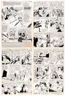 Don Heck Adventure Comics #483 Complete Story Original Art Group of 12 (DC, 1981).... (Total: 12 Original Art) | Heritage