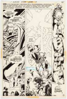 Alex NiÃ±o Weird War #9 Complete Story "The Last Battle" Original Art Group of 7 (DC, 1972).... (Total: 7 Original Art) | Heritage