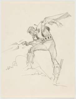 Walt Simonson - Manhunter Sketch Illustration Original Art (1973).... | Heritage