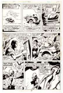 Gene Colan and Dan Adkins Strange Tales #169 Story Page 17 Original Art (Marvel, 1973).... | Heritage
